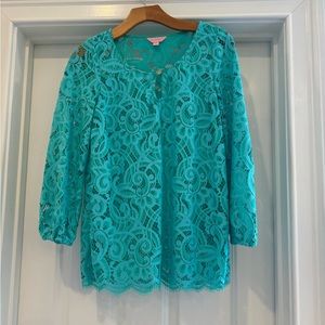Lilly Pulitzer Lace Top